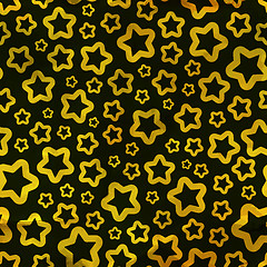 Image showing Stars. Seamless pattern.