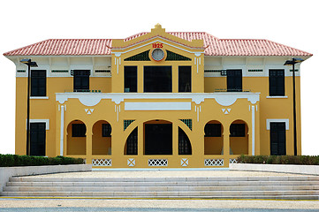 Image showing Preserved colonial house, Macau