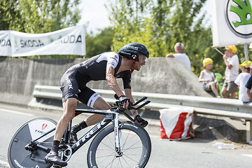 Image showing The Cyclist Frank Schleck - Tour de France 2014