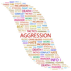 Image showing AGGRESSION.