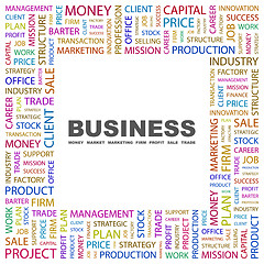 Image showing BUSINESS