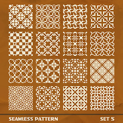 Image showing SEAMLESS vintage pattern.