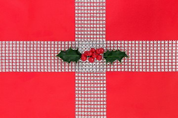 Image showing Bling and Holly Gift Wrapping