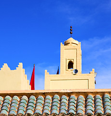 Image showing  the history  symbol  in morocco  africa  minaret religion and  