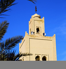 Image showing  the history  symbol  in morocco  africa  minaret religion and  