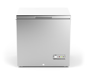 Image showing Small chest freezer