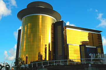 Image showing Golden building
