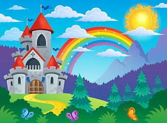 Image showing Fairy tale castle theme image 4