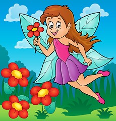 Image showing Happy fairy theme image 5