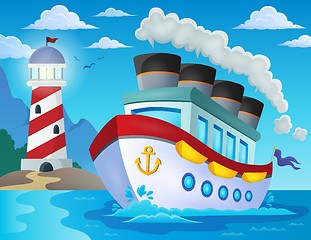 Image showing Nautical ship theme image 2