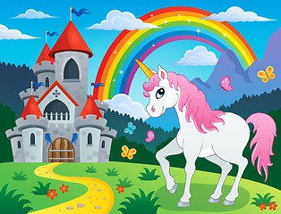 Image showing Fairy tale unicorn theme image 4