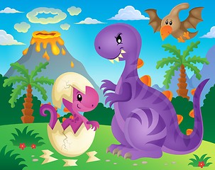 Image showing Dinosaur theme image 4