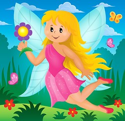 Image showing Happy fairy theme image 2