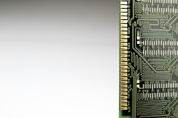 Image showing Ram memory seen from below.