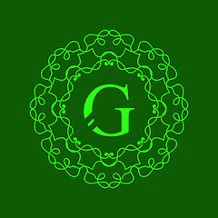 Image showing Simple  Monogram G 