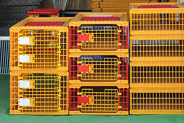 Image showing Plastic Cages