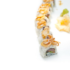 Image showing Japanese sushi rolls Maki Sushi 