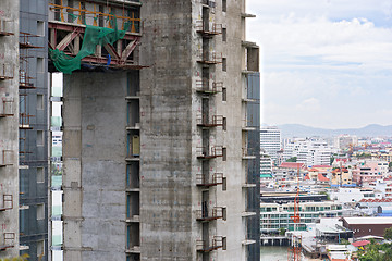 Image showing Abandonded high-rise project