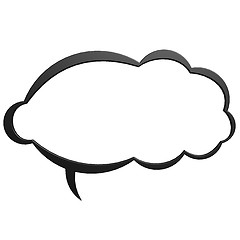 Image showing Speech bubble