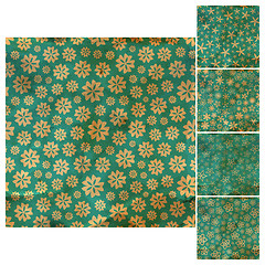 Image showing Floral seamless background. 