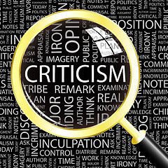 Image showing CRITICISM.