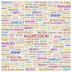 Image showing AGGRESSION.