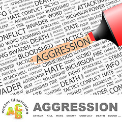 Image showing AGGRESSION.