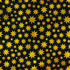 Image showing Stars. Seamless pattern.