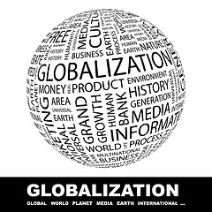 Image showing GLOBALIZATION.