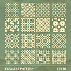 Image showing SEAMLESS vintage pattern.