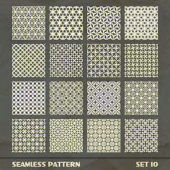 Image showing SEAMLESS vintage pattern.