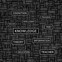 Image showing KNOWLEDGE