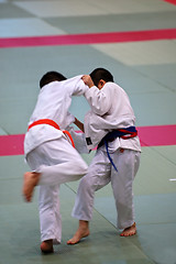 Image showing Karate kids