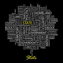 Image showing STATE.