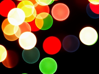 Image showing Abstract background with blurred lights.