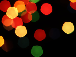 Image showing Abstract background with blurred lights.