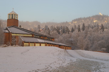 Image showing Voksen church in Oslo.