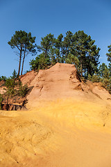 Image showing Roussillon ochres