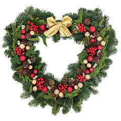 Image showing Christmas Wreath Decoration