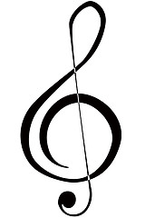 Image showing Treble Clef