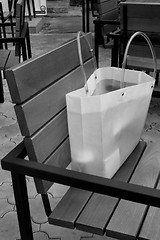 Image showing bag on the chair
