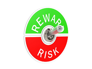 Image showing Risk reward toggle switch