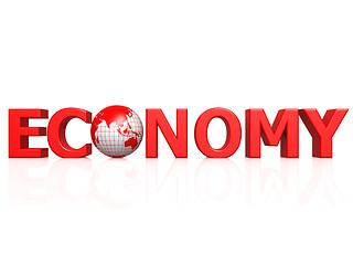 Image showing Economy Globe