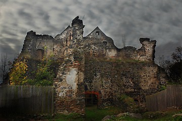 Image showing Spooky castle