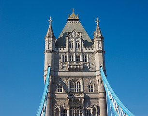 Image showing Tower Bridge in London