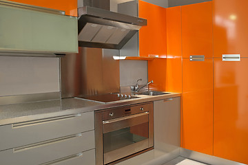 Image showing Kitchen orange