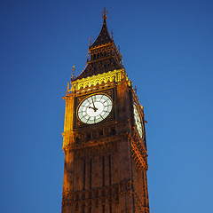 Image showing Big Ben in London