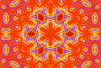 Image showing Bright abstract pattern