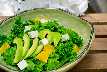 Image showing fresh avocado salad 