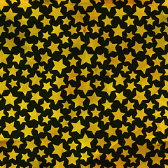 Image showing Stars. Seamless pattern.